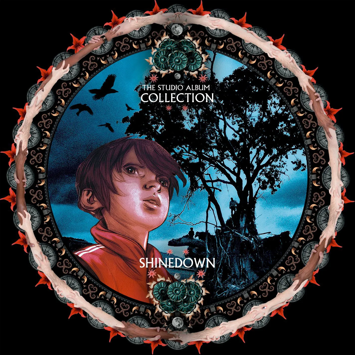 Official album cover artwork for The Studio Album Collection by Shinedown