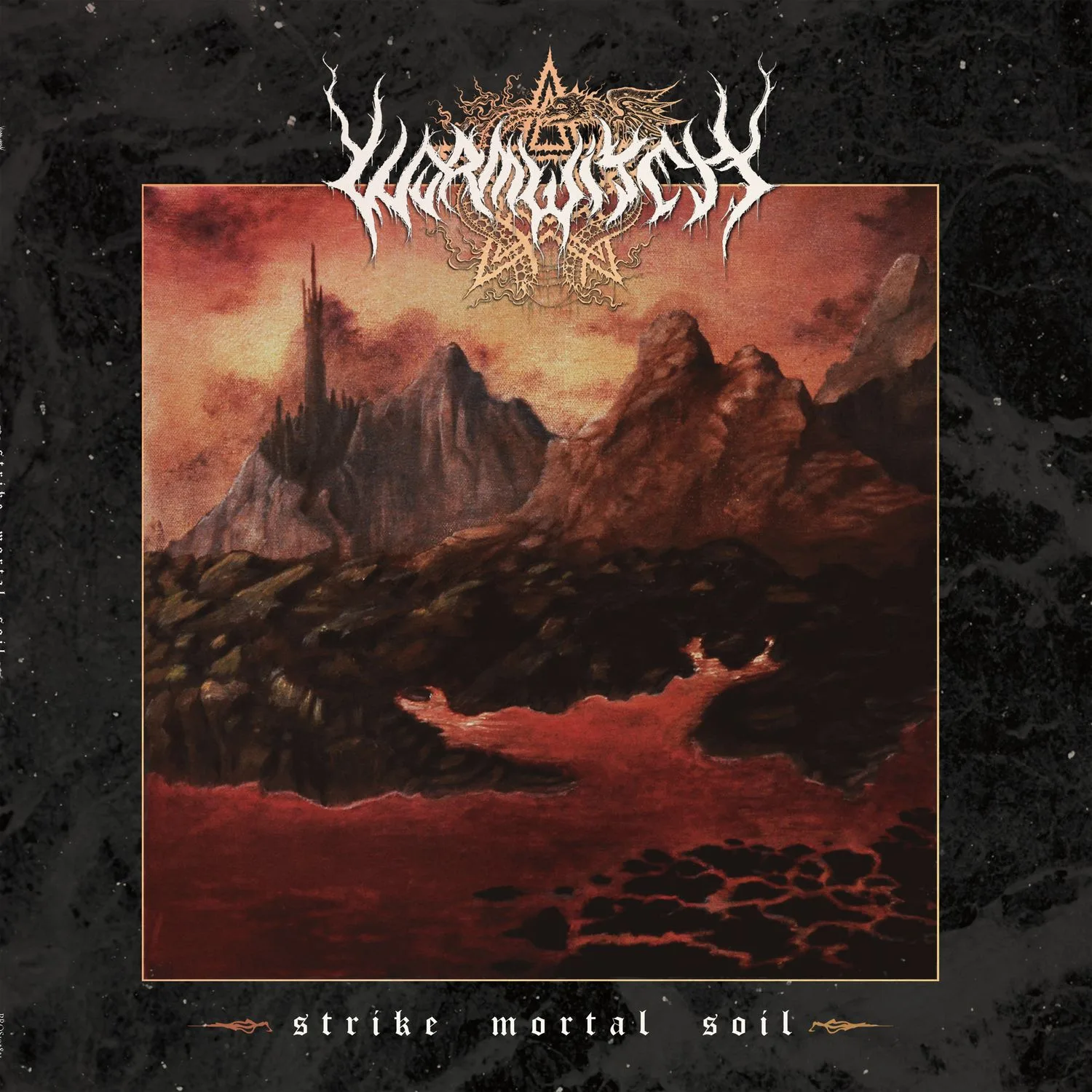 Official album cover art for the release Strike Mortal Soil by Wormwitch
