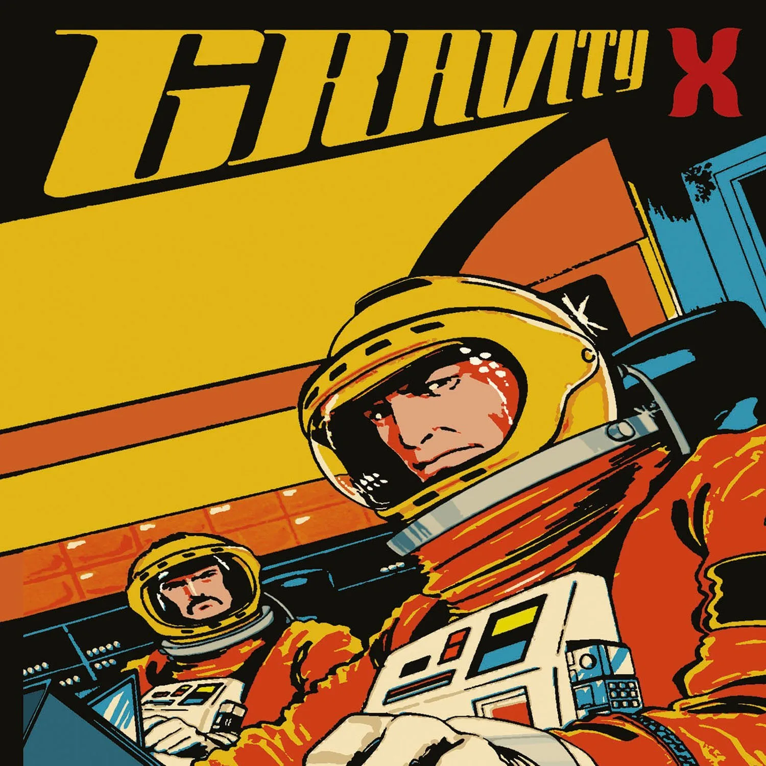 Official album cover art for the release Gravity X by Truckfighters