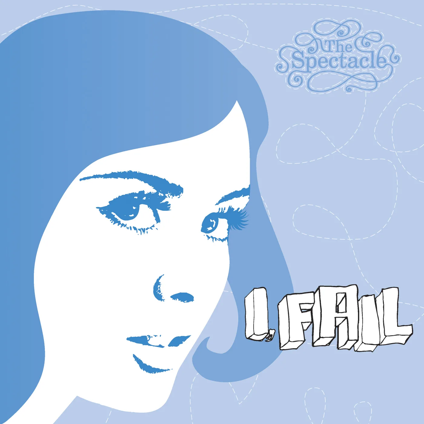 Official album cover art for the release I, Fail by The Spectacle