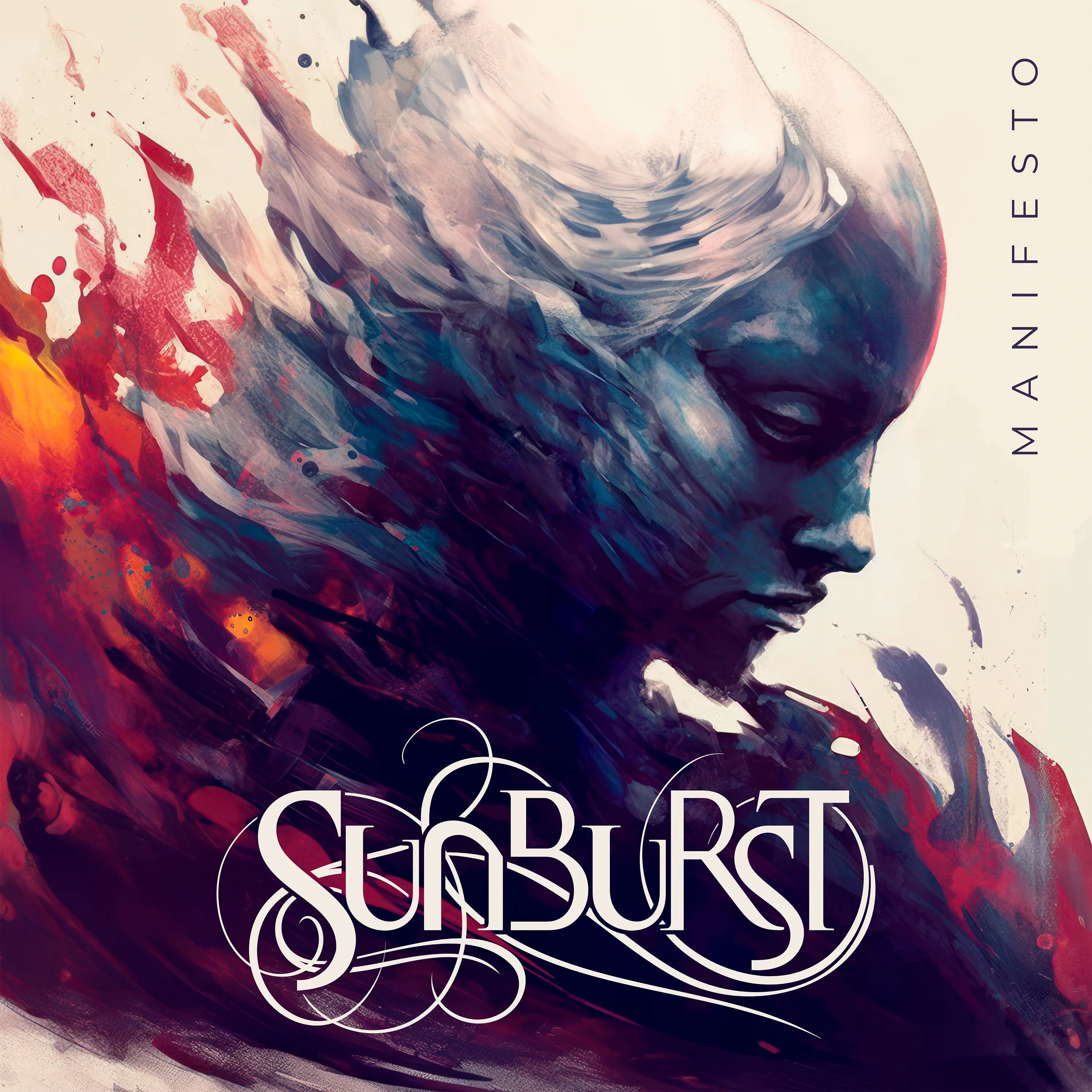 Official album cover art for the release Manifesto by Sunburst