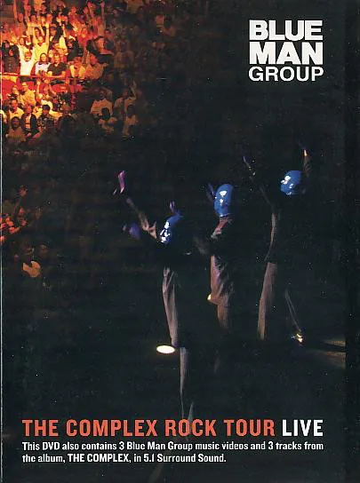 Official album cover art for the release The Complex Rock Tour Live by Blue Man Group