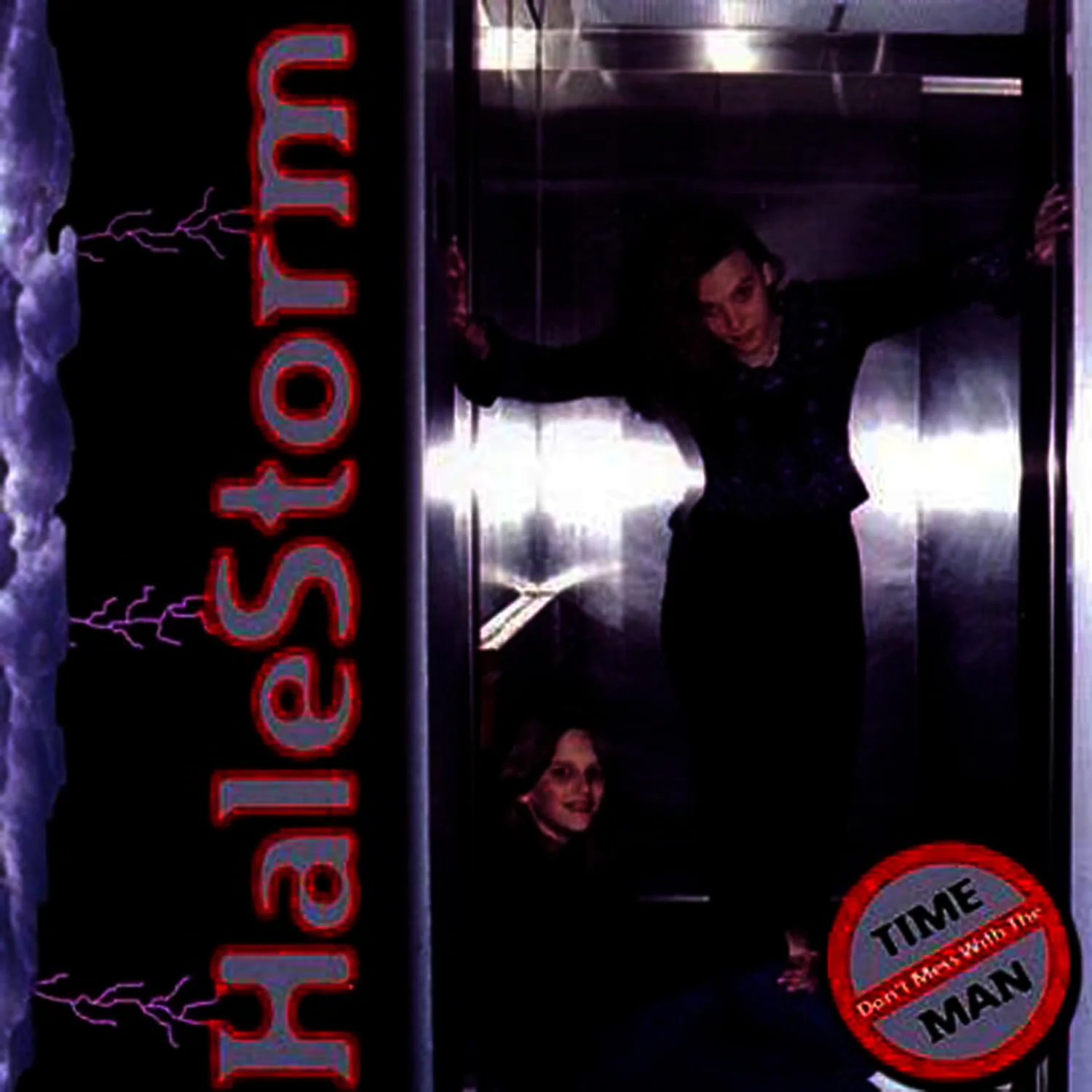Interesting song track artwork featured on the album (Don't Mess With the) Time Man by Halestorm
