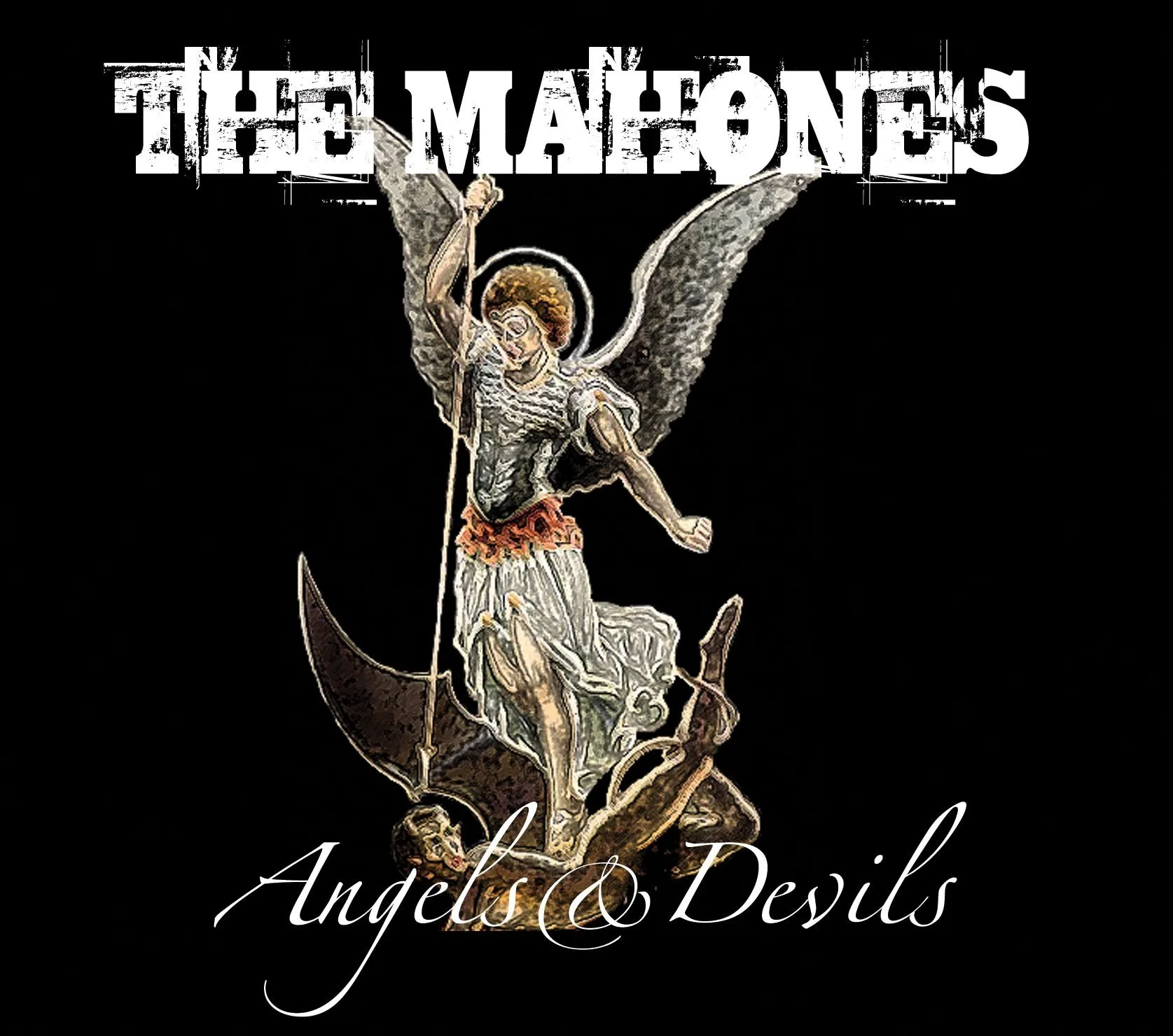 Official album cover artwork for Angels & Devils by The Mahones
