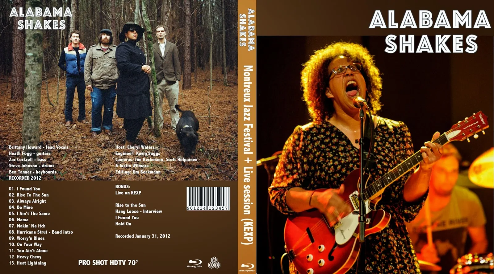 Official album cover art for the release Montreux Jazz Festival (1-31-2012) by Alabama Shakes
