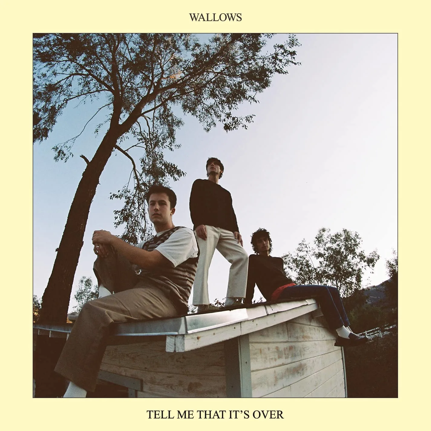 Official album cover art for the release Tell Me That It’s Over by Wallows