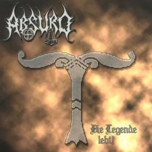 Official album cover art for the release Absurd - Die Legende lebt by Wolfsmond