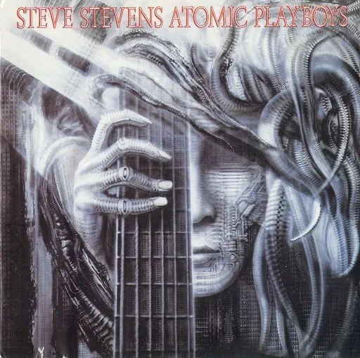 Official album cover art for the release Atomic Playboys by Steve Stevens' Atomic Playboys