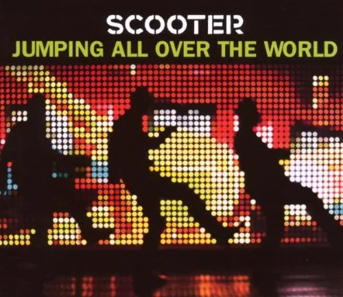 Official album cover art for the release Jumping All Over the World by Scooter