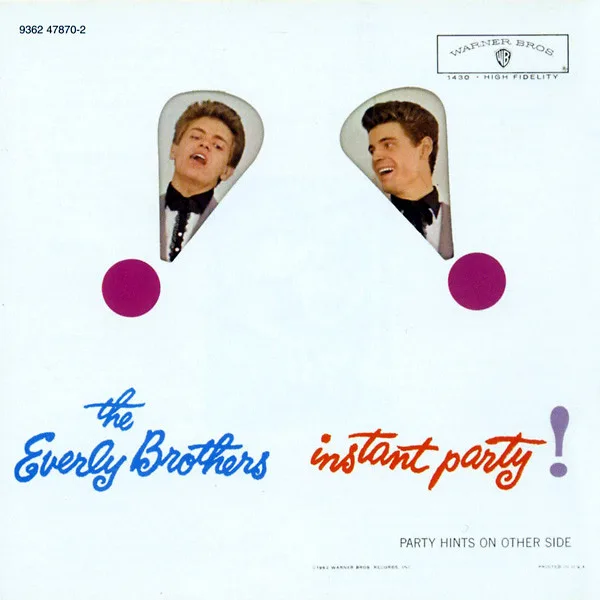 Love Makes the World Go ’Round song track artwork featured on the album Instant Party! by The Everly Brothers