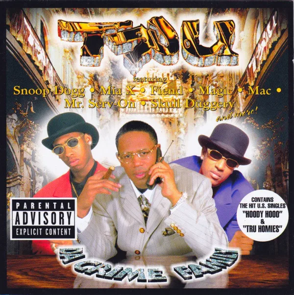 Official album cover art for the release Da Crime Family by TRU