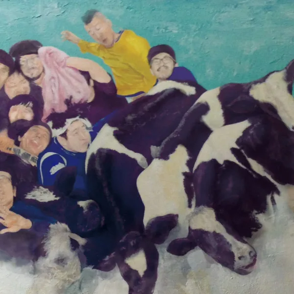 Official album cover art for the release Grandmother's Milk by どついたるねん