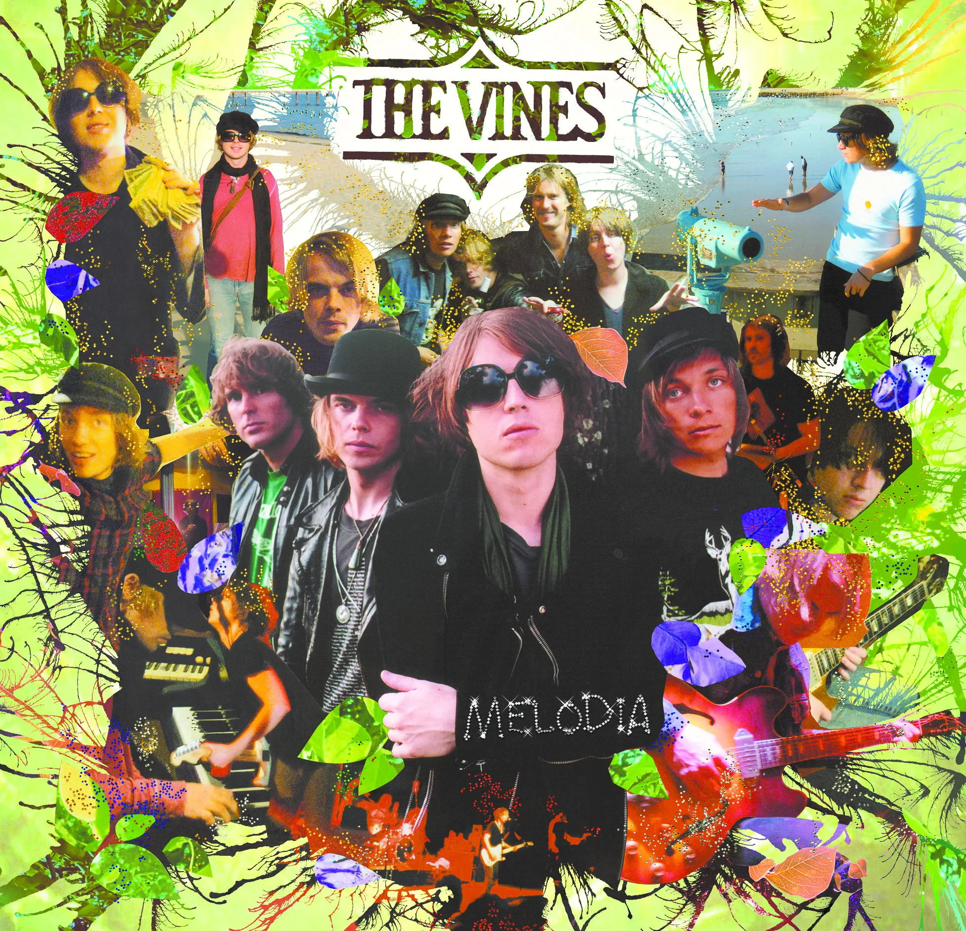 Official album cover art for the release Melodia by The Vines