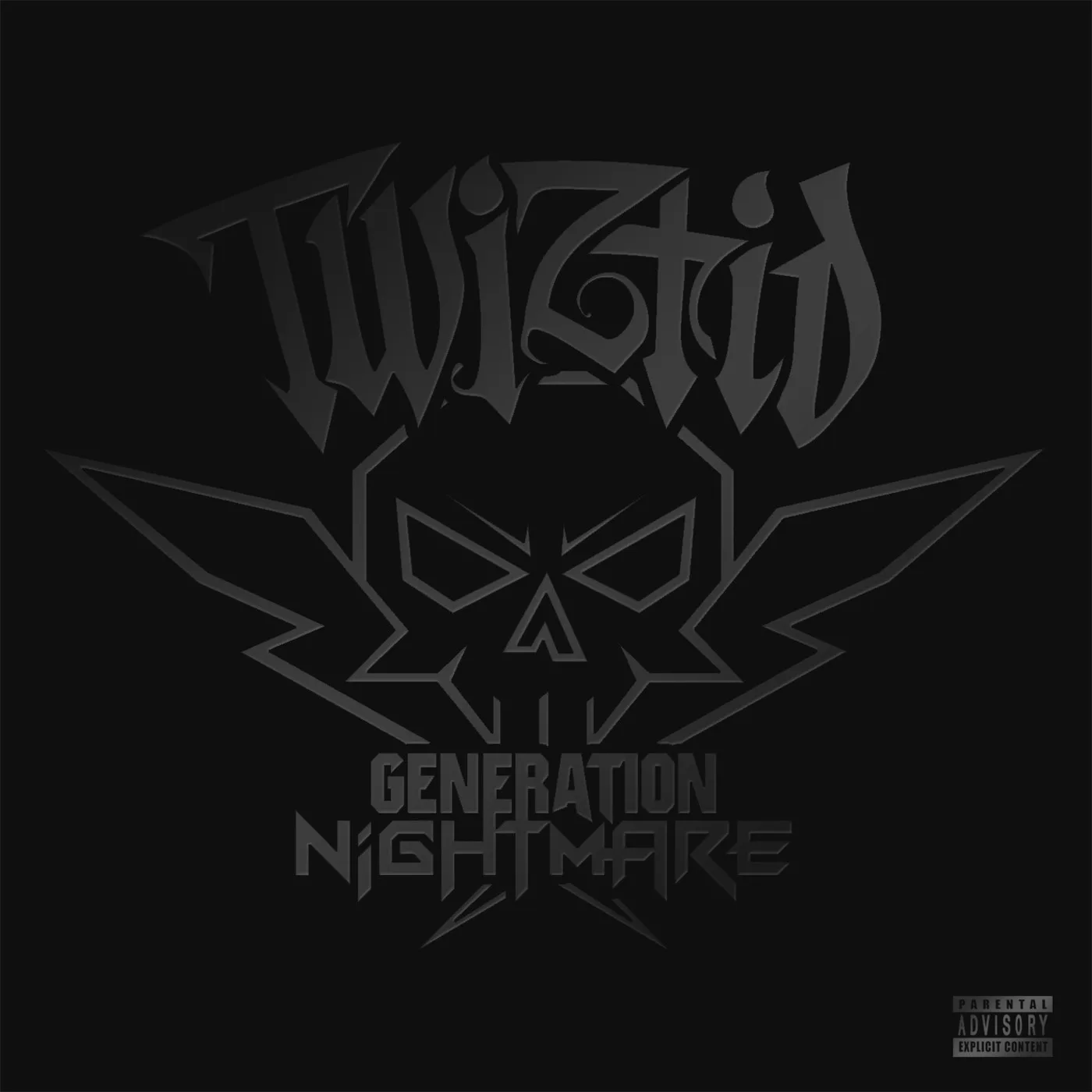Official album cover art for the release Generation Nightmare by Twiztid