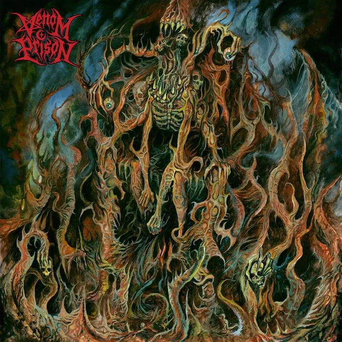 Official album cover art for the release The Primal Chaos by Venom Prison