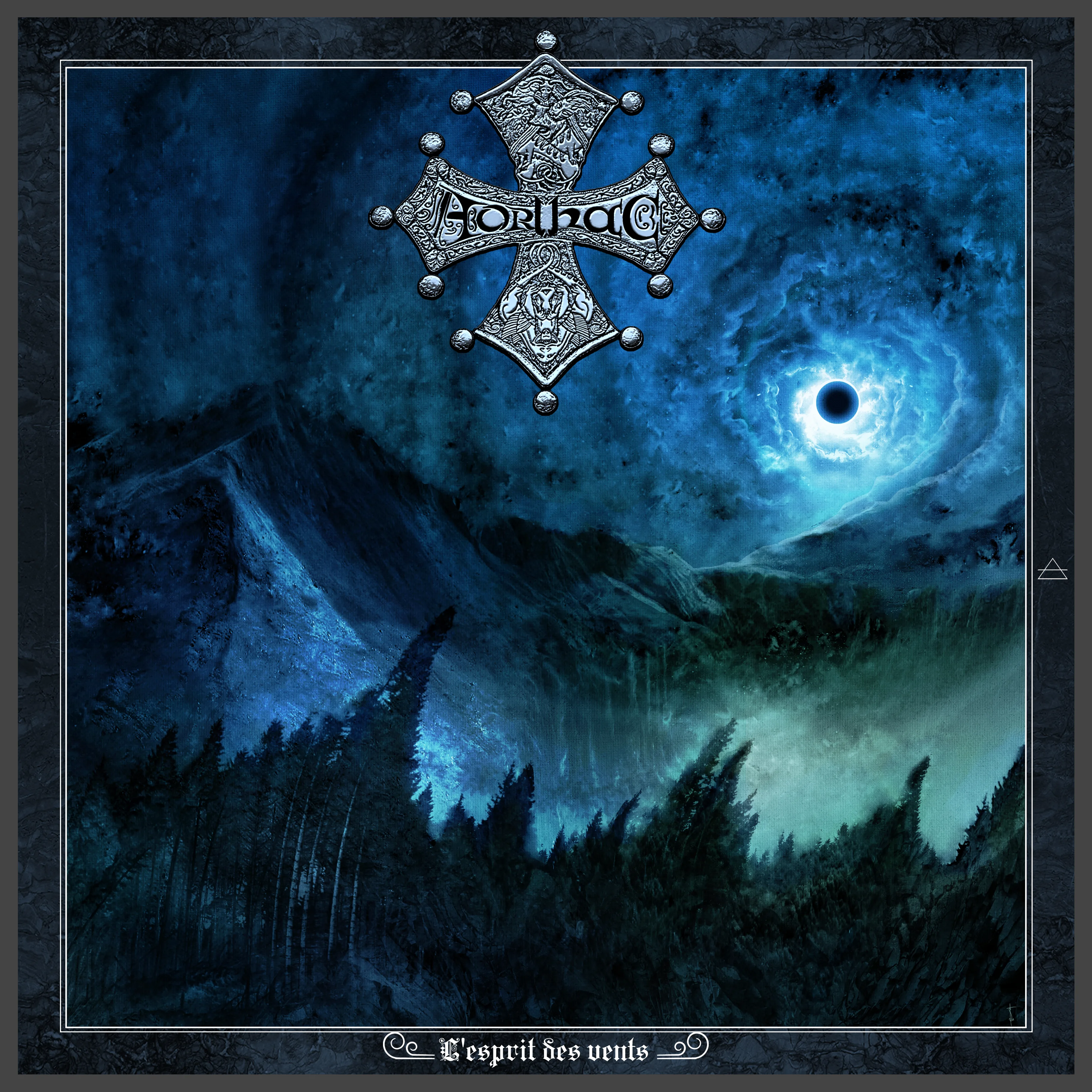 Official album cover art for the release L’Esprit des vents by Aorlhac