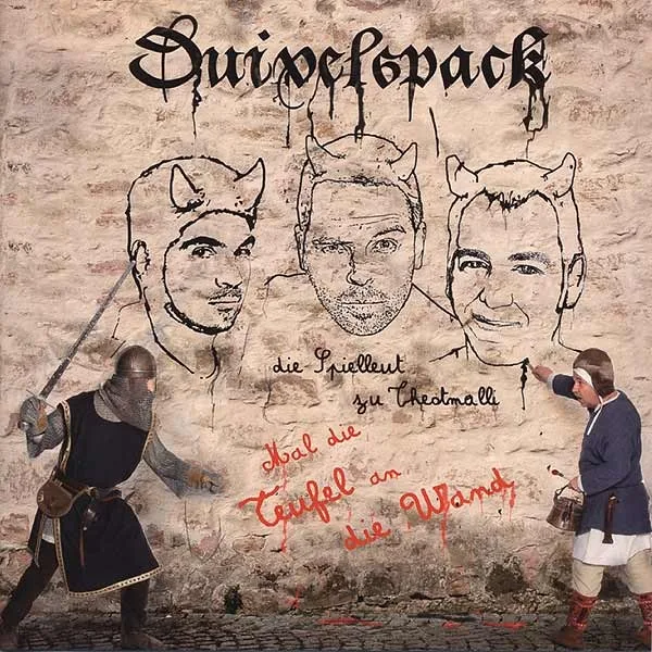 Official album cover art for the release Mal die Teufel an die Wand by Duivelspack