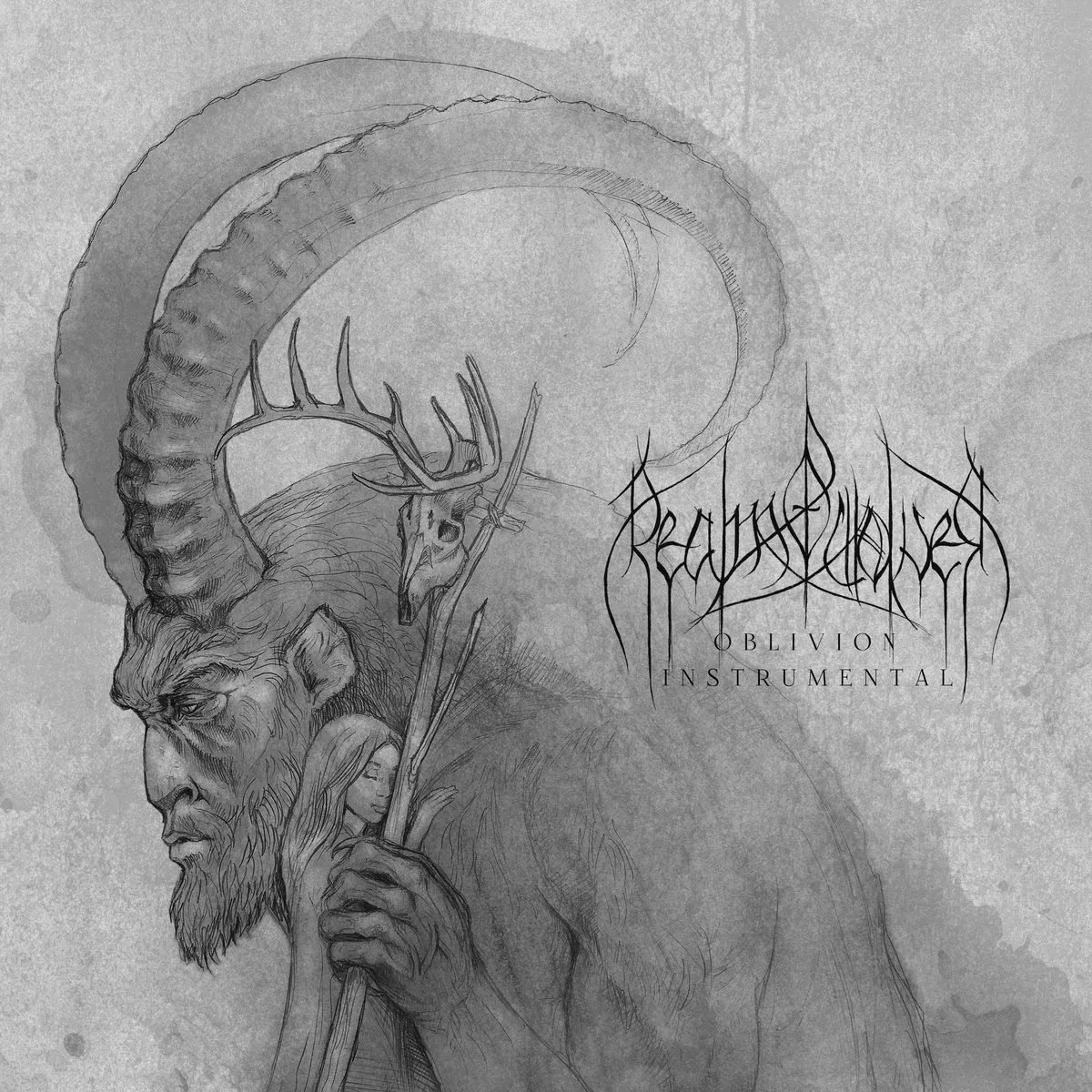 Official album cover art for the release Oblivion (Instrumental) by Realm of Wolves