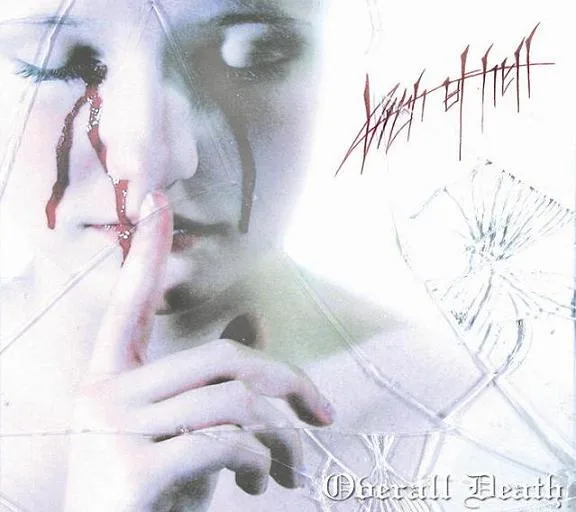 Official album cover art for the release Overall Death by Arch of Hell