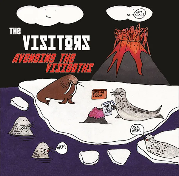 Official album cover art for the release Avenging The Visigoths by The Visitors