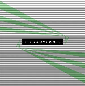 Official album cover art for the release Voila by Spank Rock