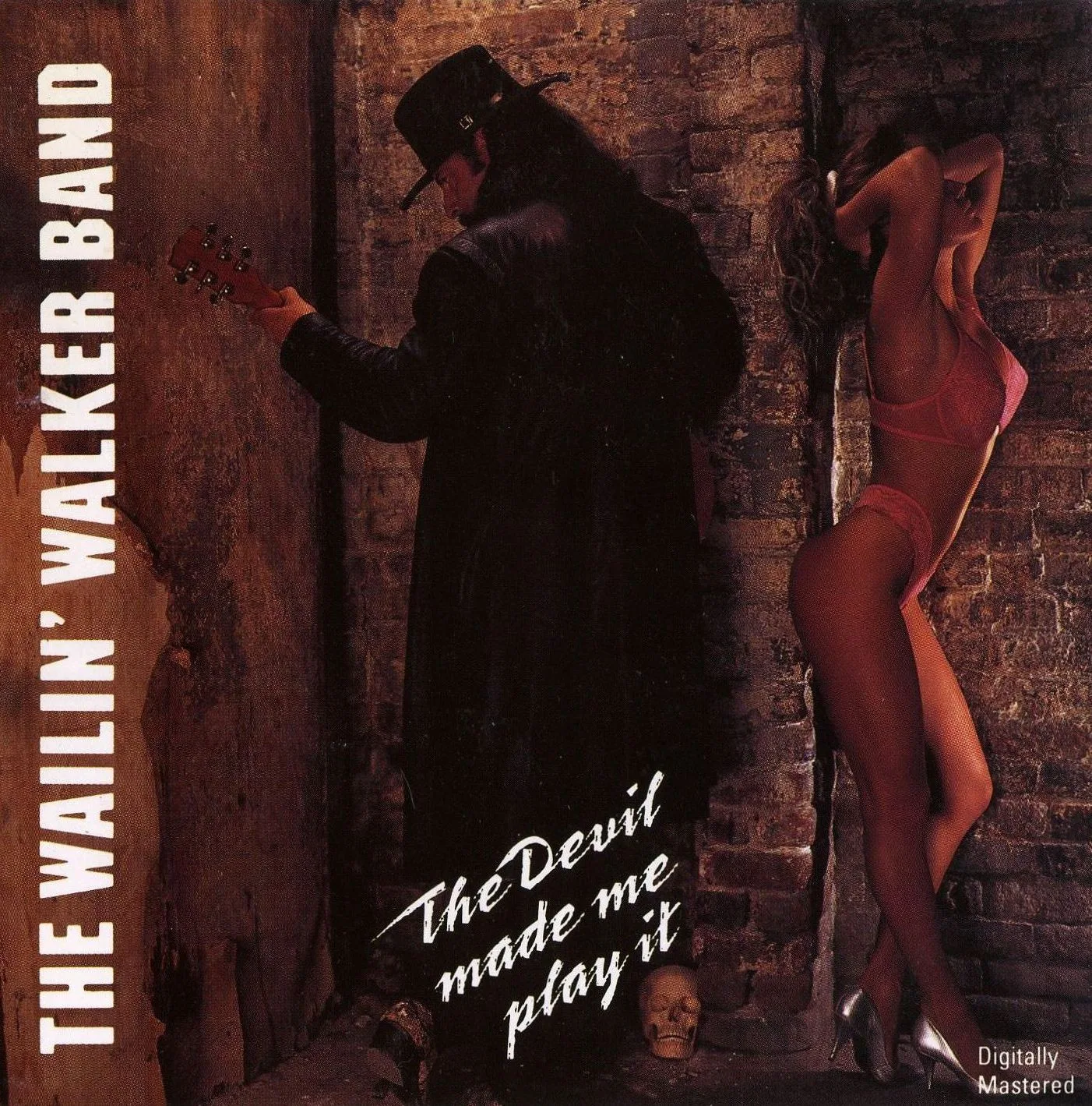 Official album cover art for the release The Devil Made Me Play It by The Wailin' Walker Band