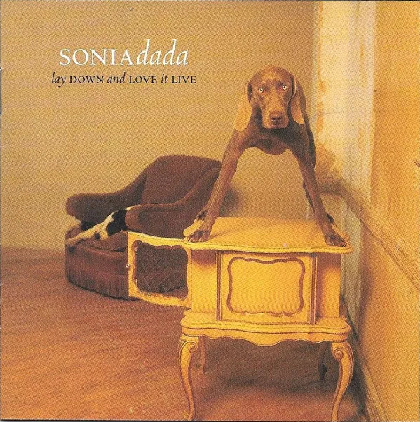 Official album cover art for the release Lay Down and Love It Live by Sonia Dada