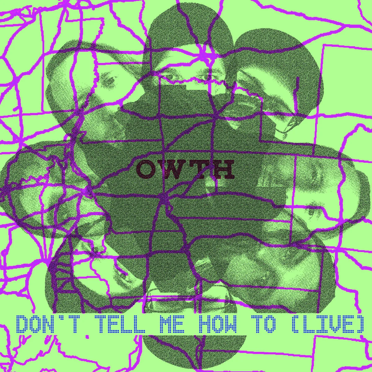 Official album cover art for the release Don't Tell Me How To (Live) by Off With Their Heads