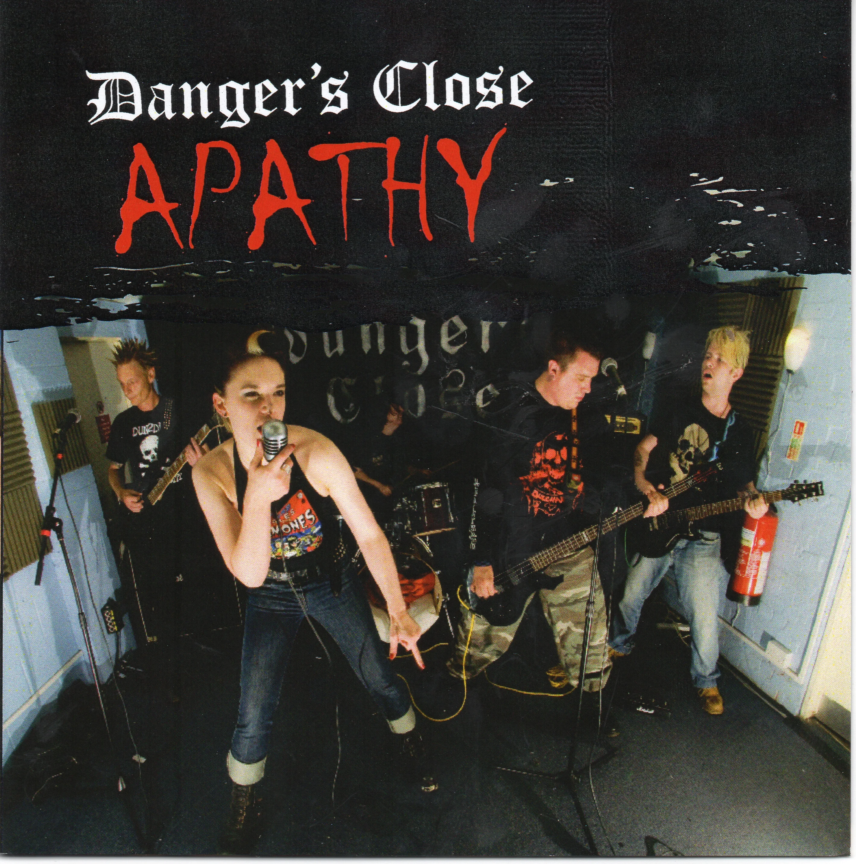 Official album cover art for the release Apathy by Danger's Close