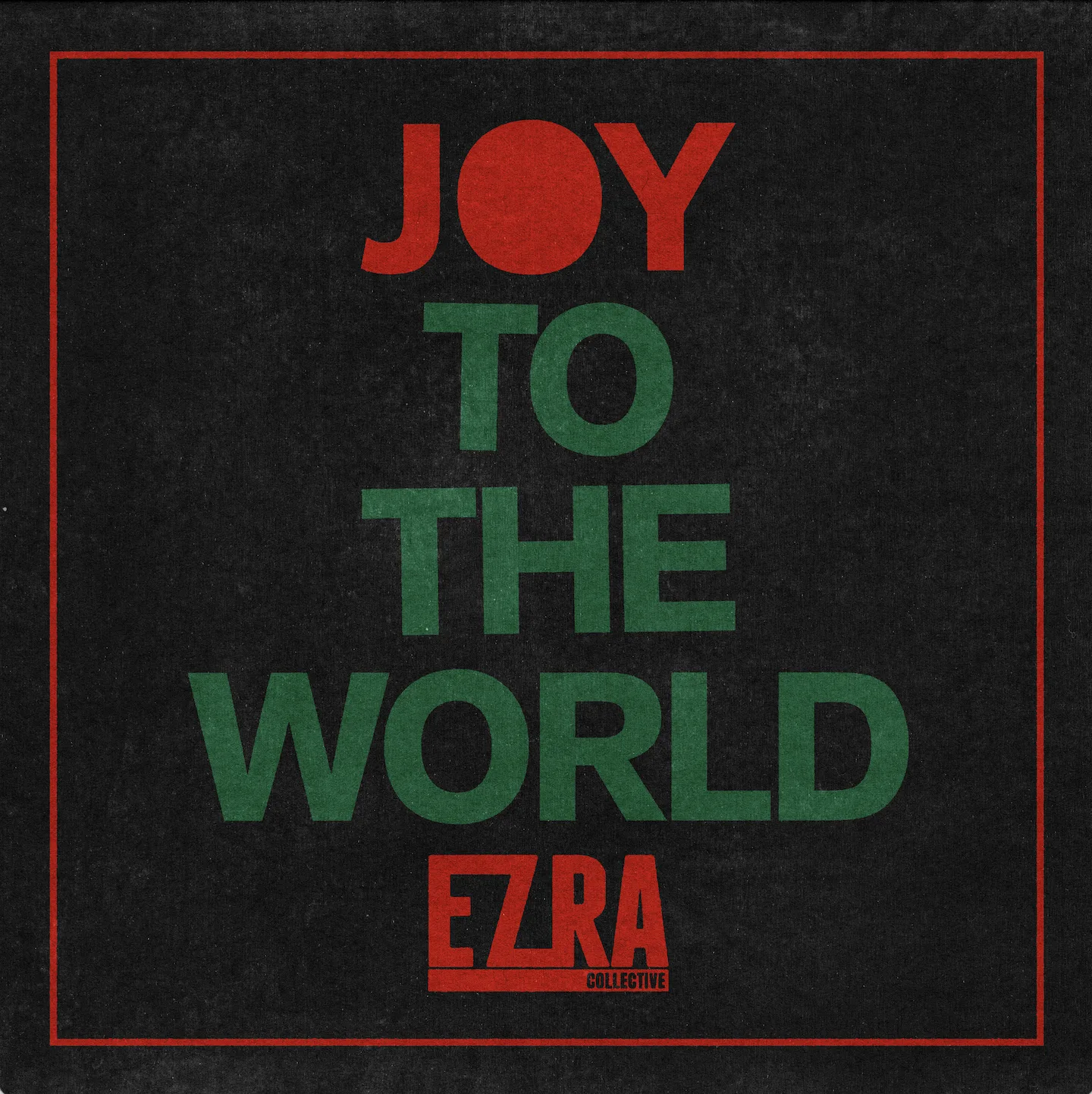 Official album cover art for the release Joy to the World by Ezra Collective