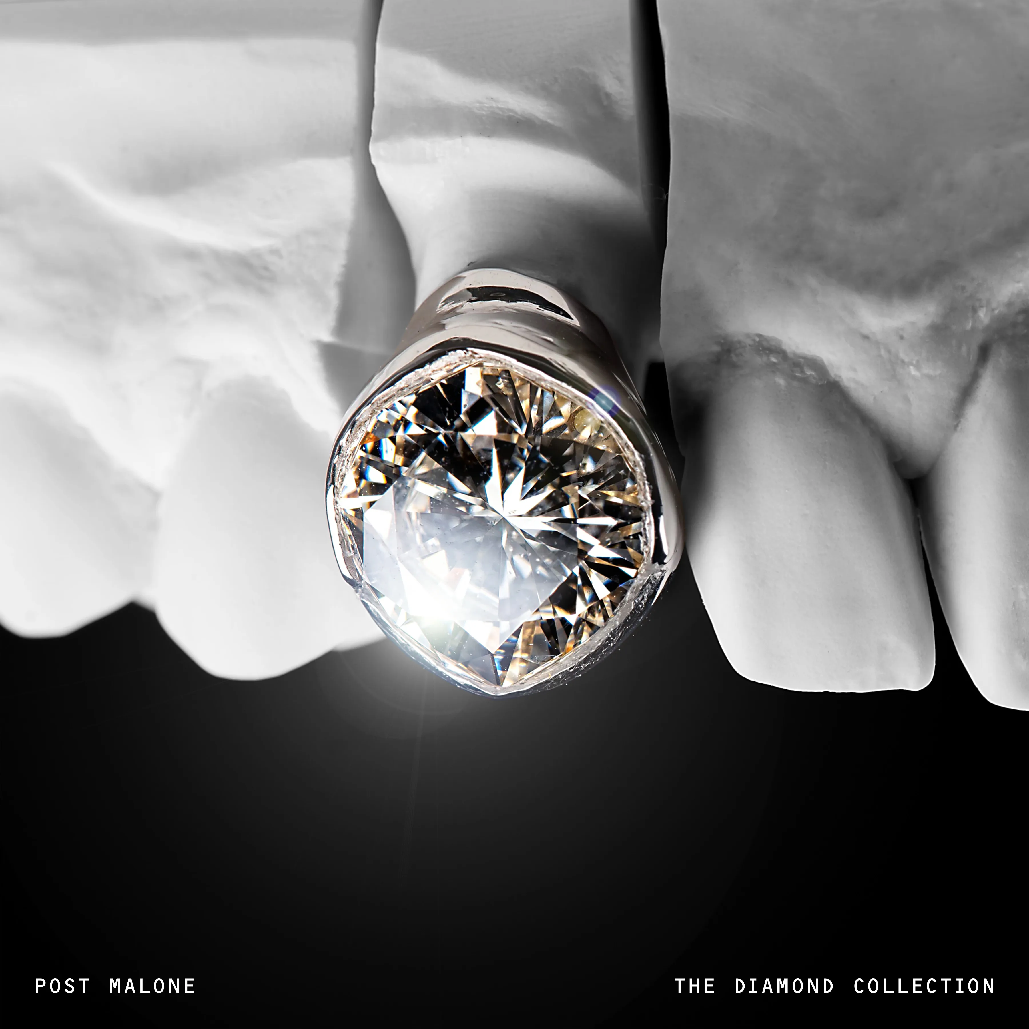 Official album cover art for the release The Diamond Collection by Post Malone
