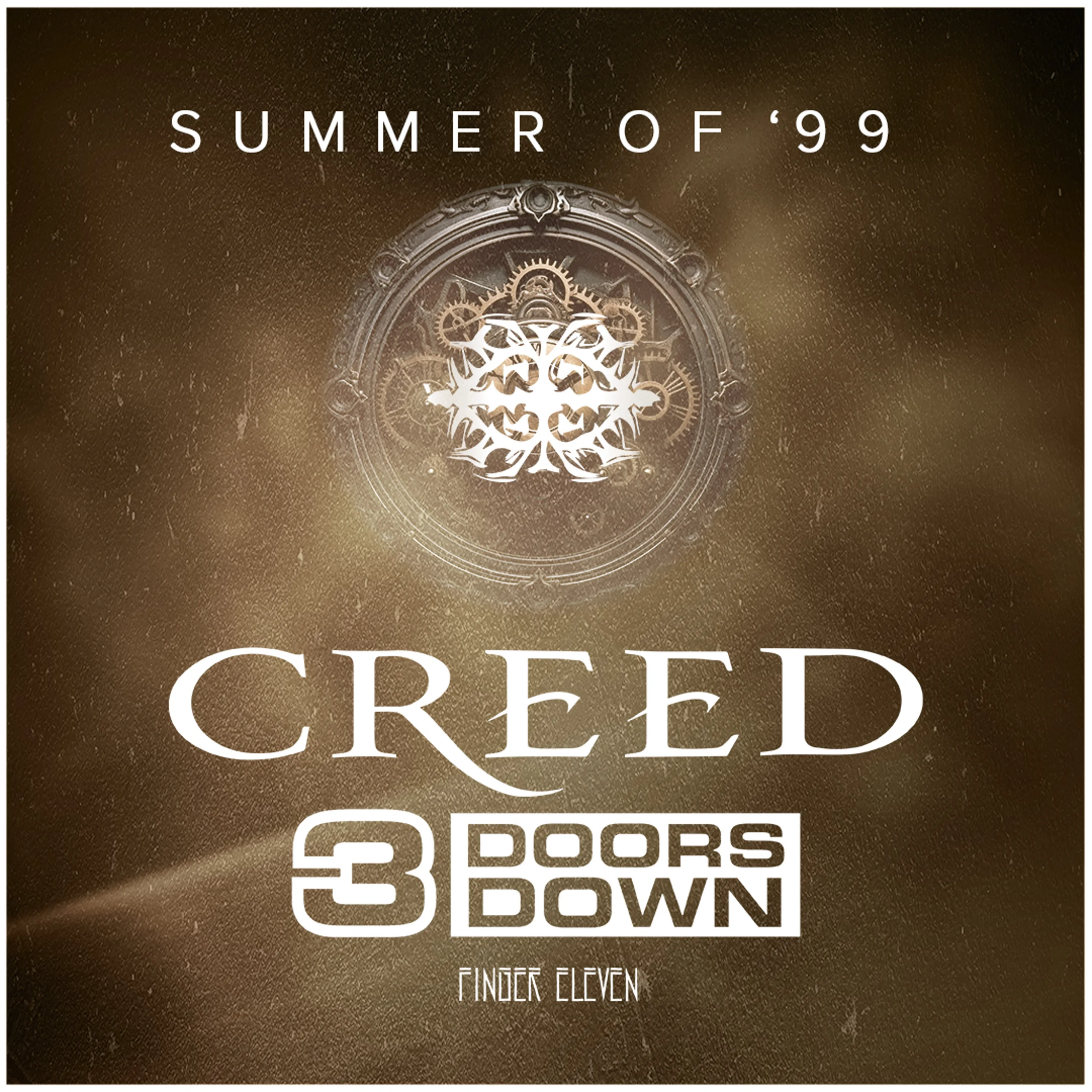 Official album cover art for the release Summer of ’99 by Creed