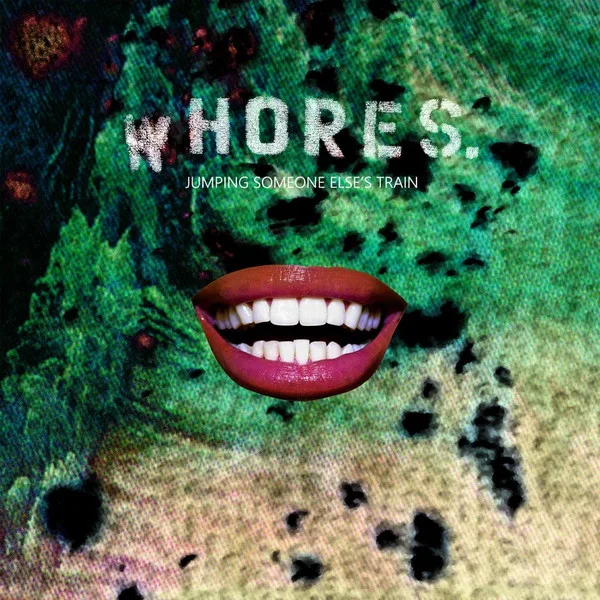 Official album cover art for the release Whores. / Rabbits split by Whores.
