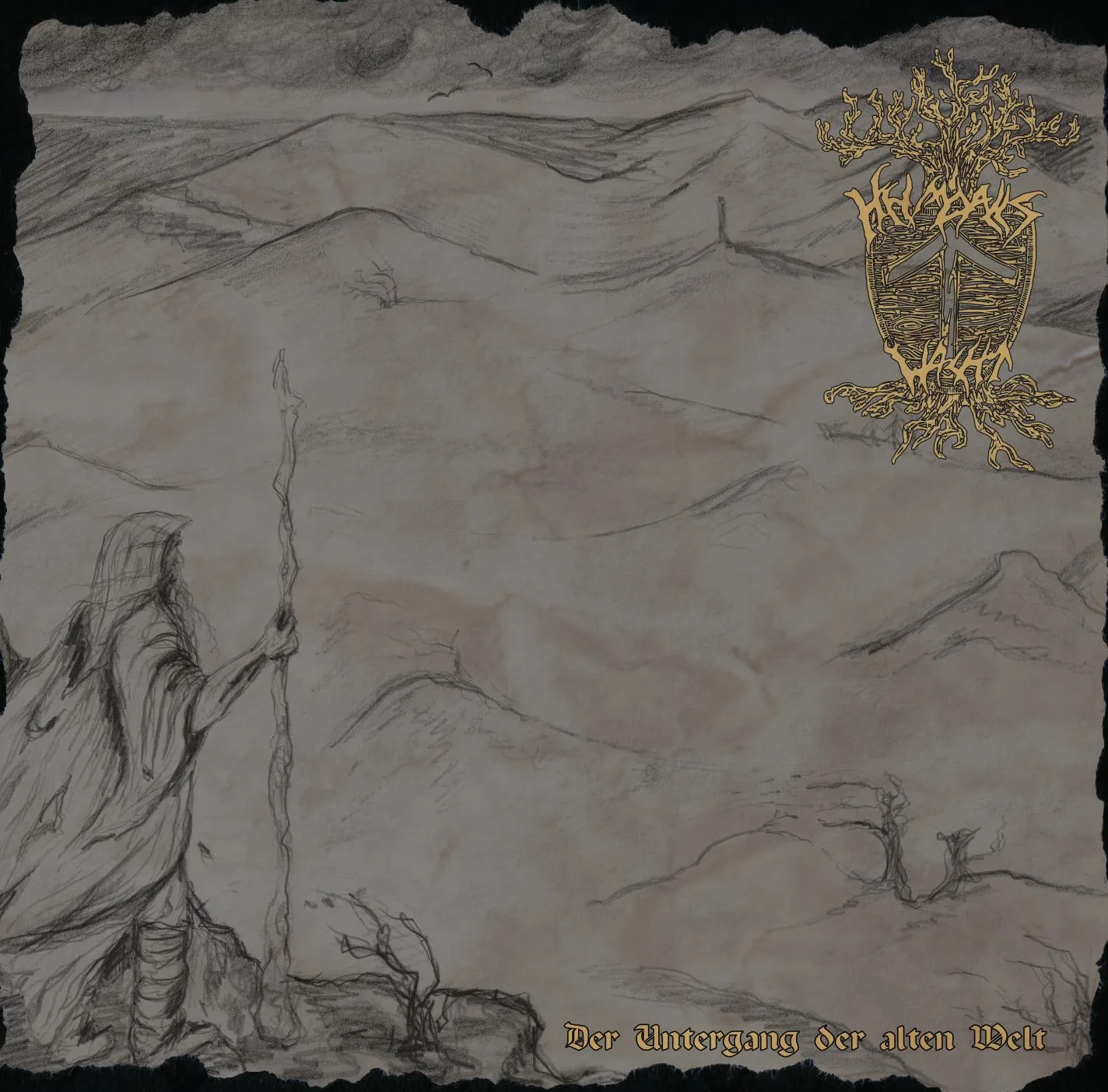 Official album cover art for the release Der Untergang der alten Welt by Heimdalls Wacht