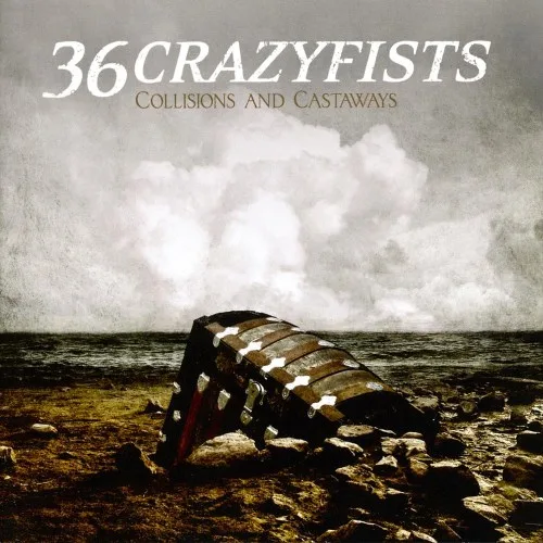 Official album cover art for the release Collisions and Castaways by 36 Crazyfists