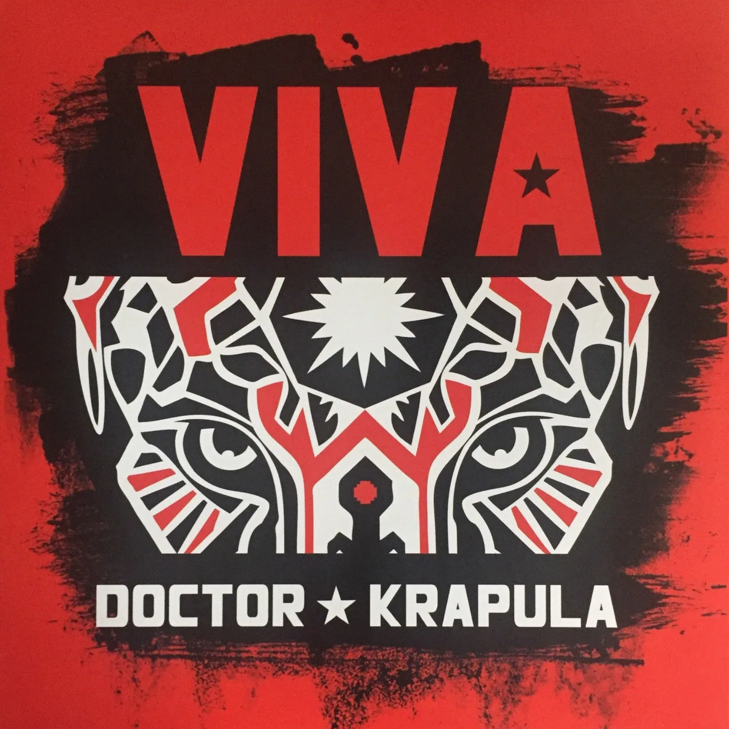 Official album cover art for the release Viva Doctor Krápula by Doctor Krápula