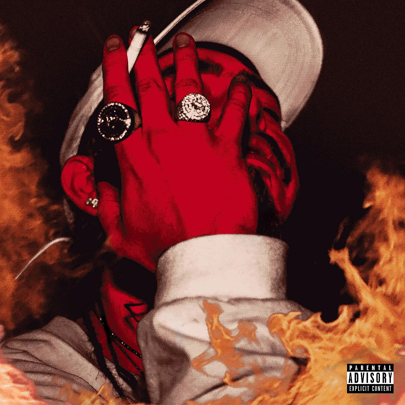 Official album cover art for the release August 26th by Post Malone