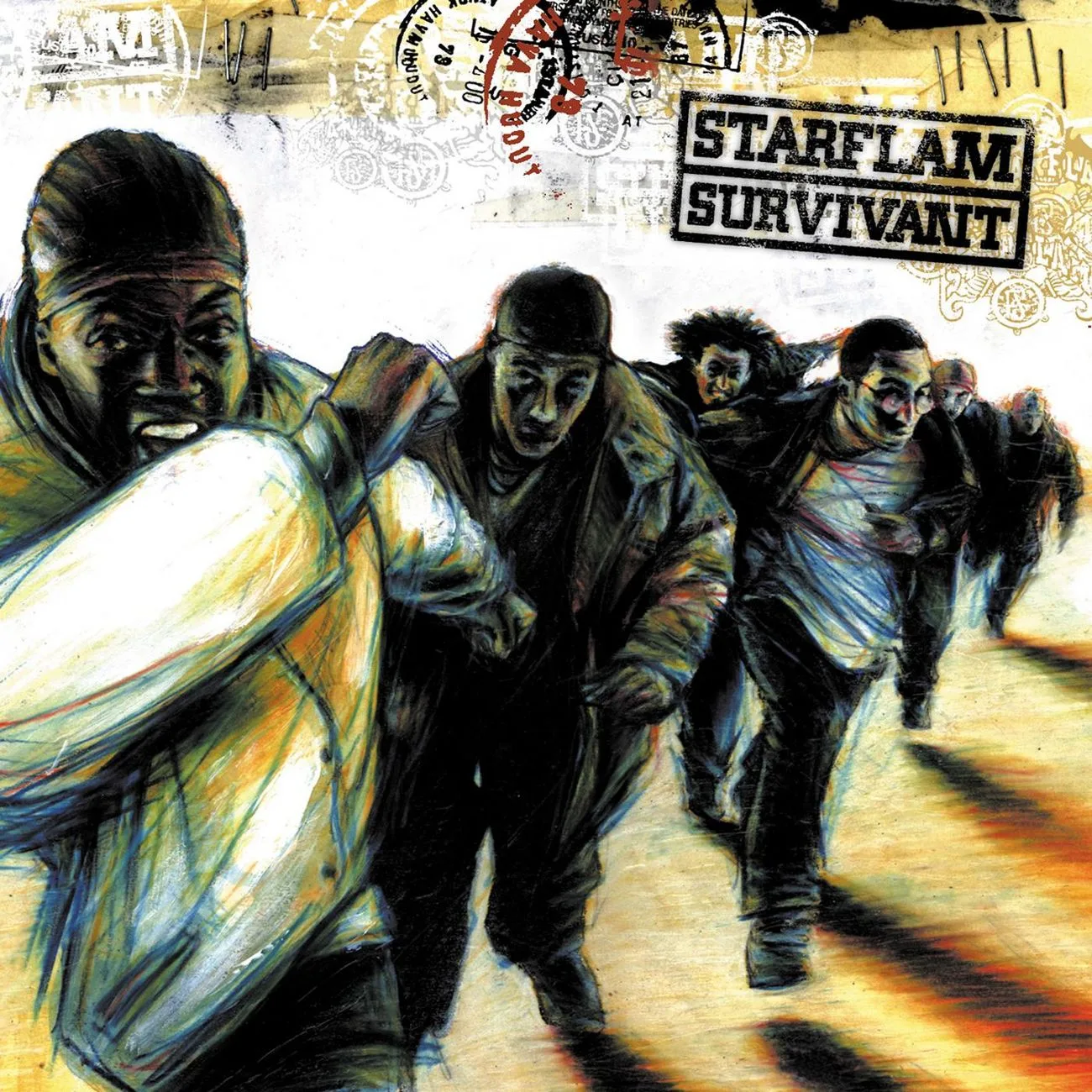 Official album cover art for the release Survivant by Starflam