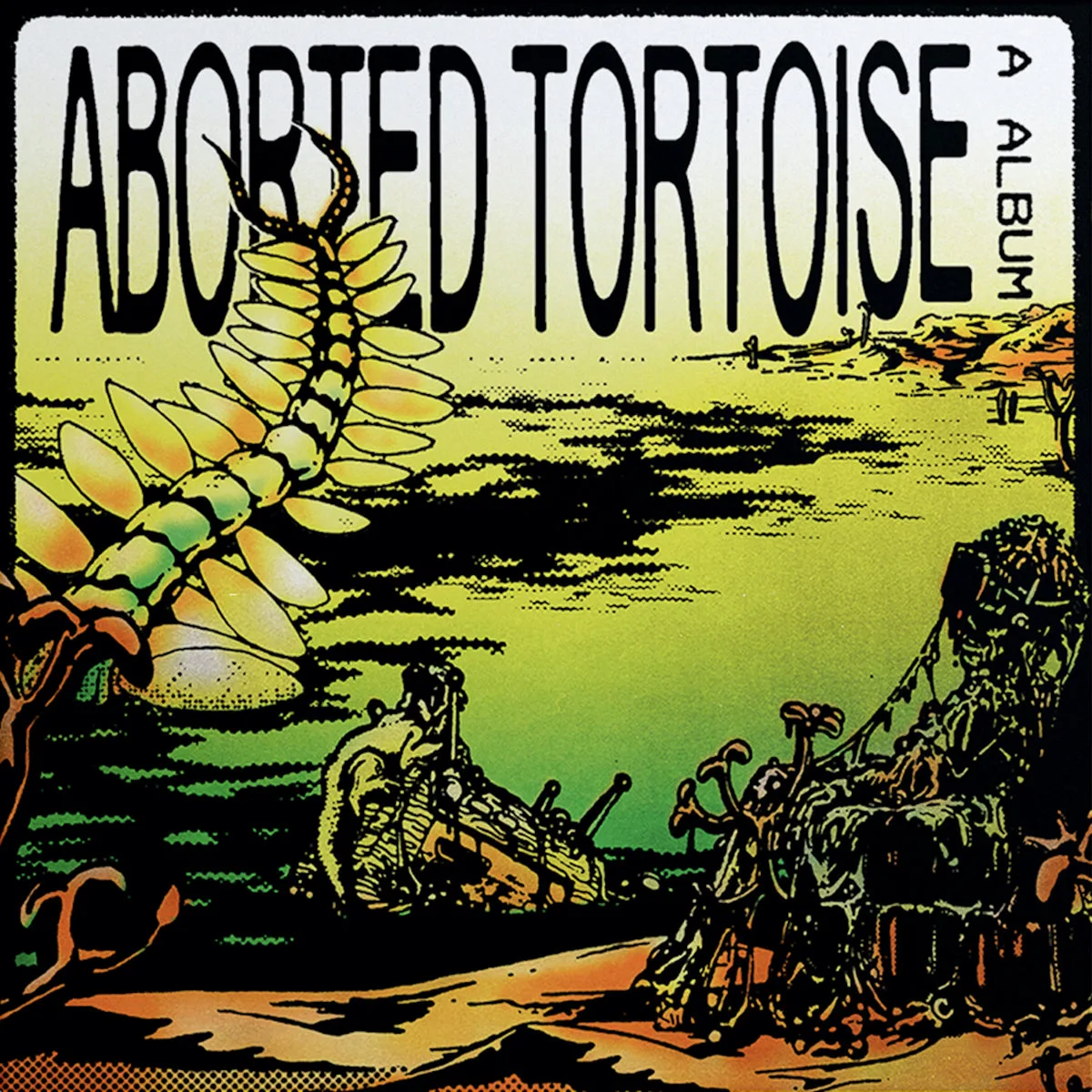 Official album cover art for the release A Album by Aborted Tortoise