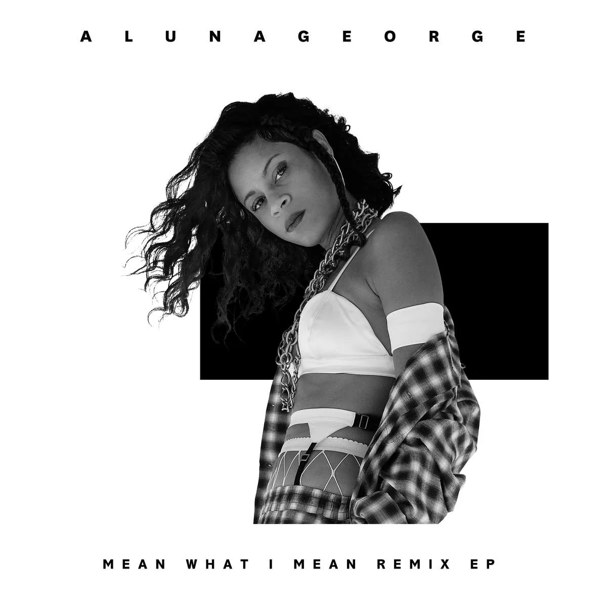 Official album cover art for the release Mean What I Mean (Remix EP) by AlunaGeorge