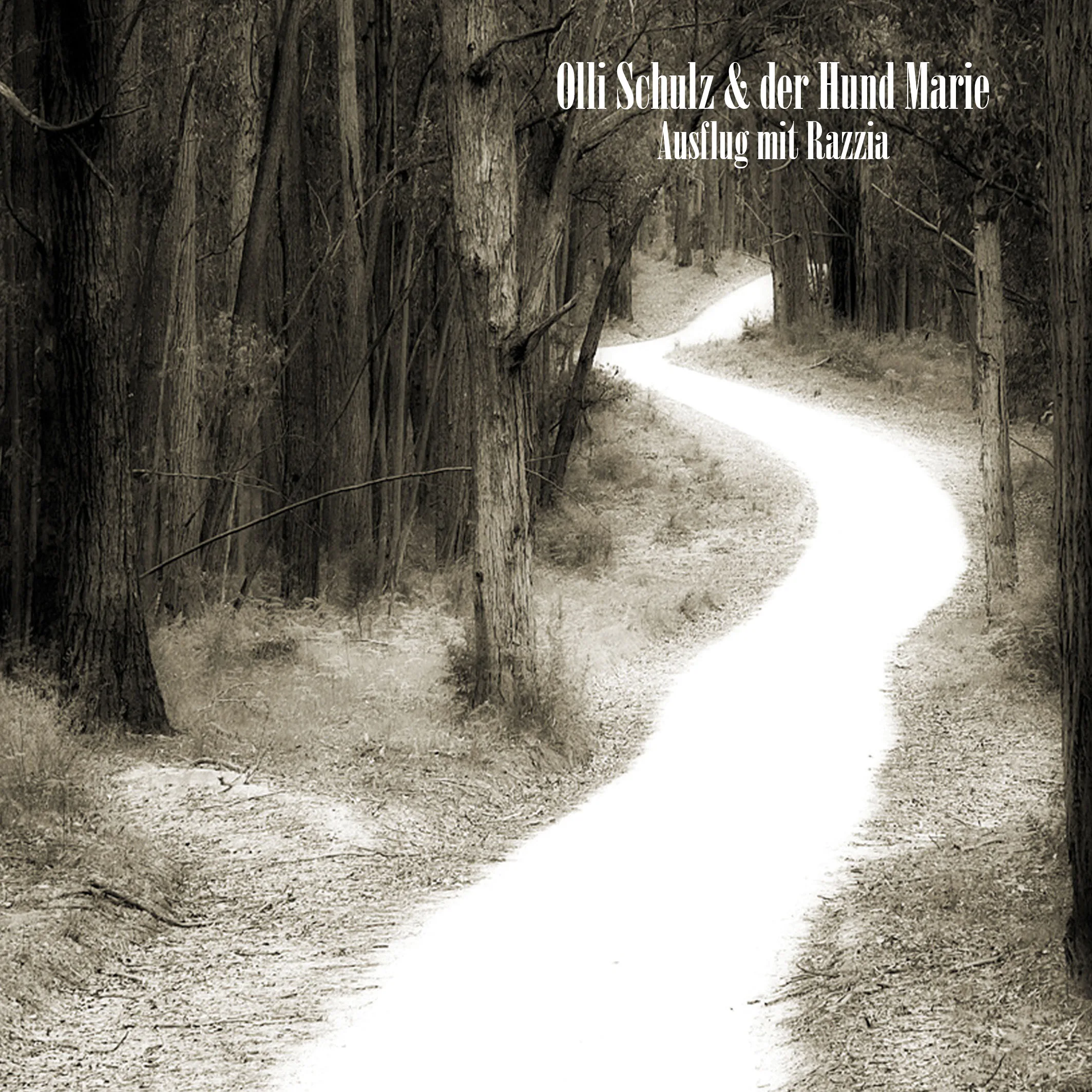 Official album cover art for the release Ausflug mit Razzia by Olli Schulz & der Hund Marie