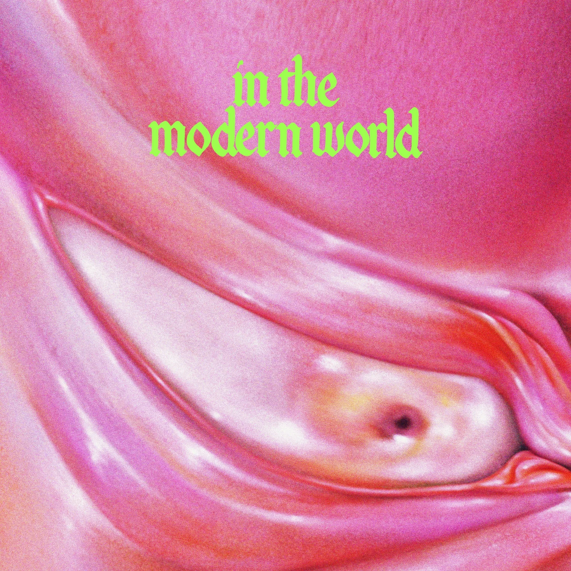 Official album cover art for the release In the Modern World by Fontaines D.C.