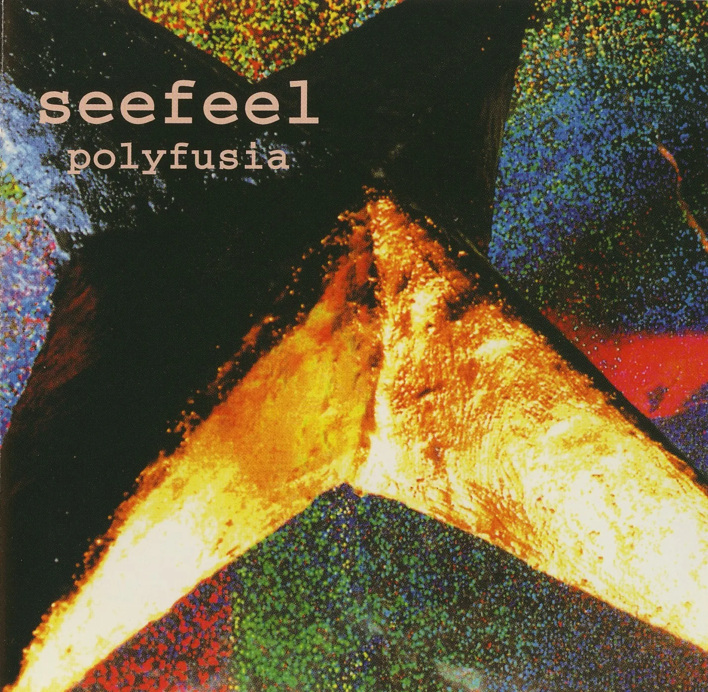 Official album cover art for the release Polyfusia by Seefeel