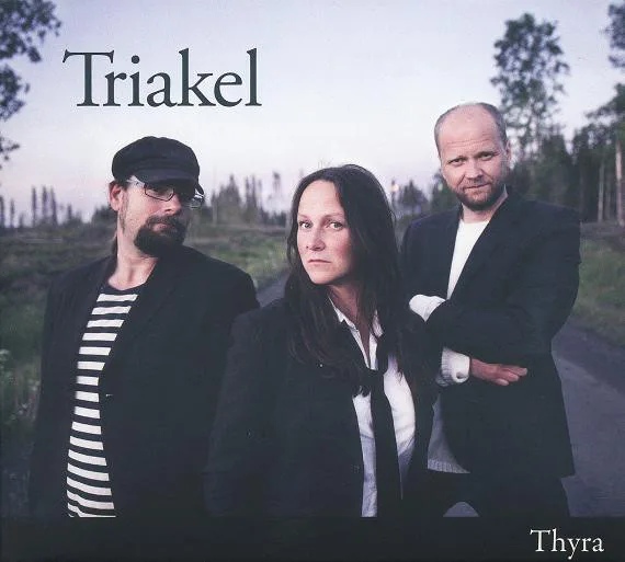 Official album cover art for the release Thyra by Triakel