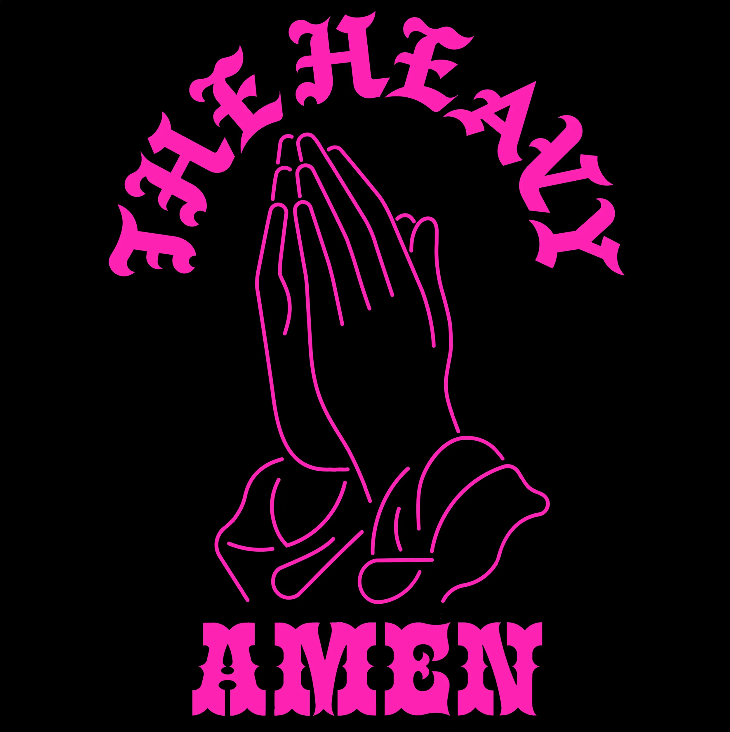 Official album cover art for the release AMEN by The Heavy