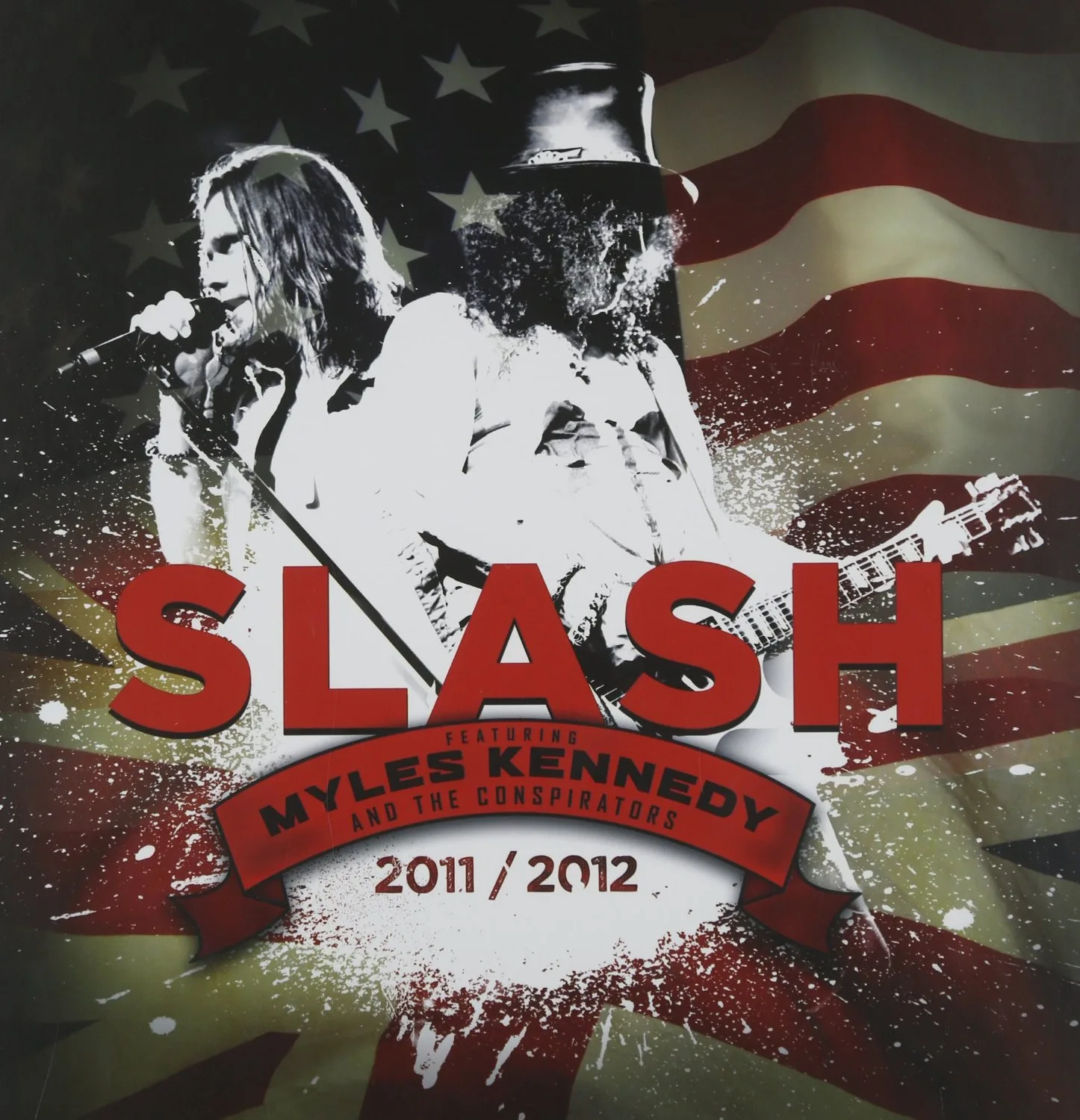 Official album cover art for the release 2011 / 2012 by Slash featuring Myles Kennedy and the Conspirators