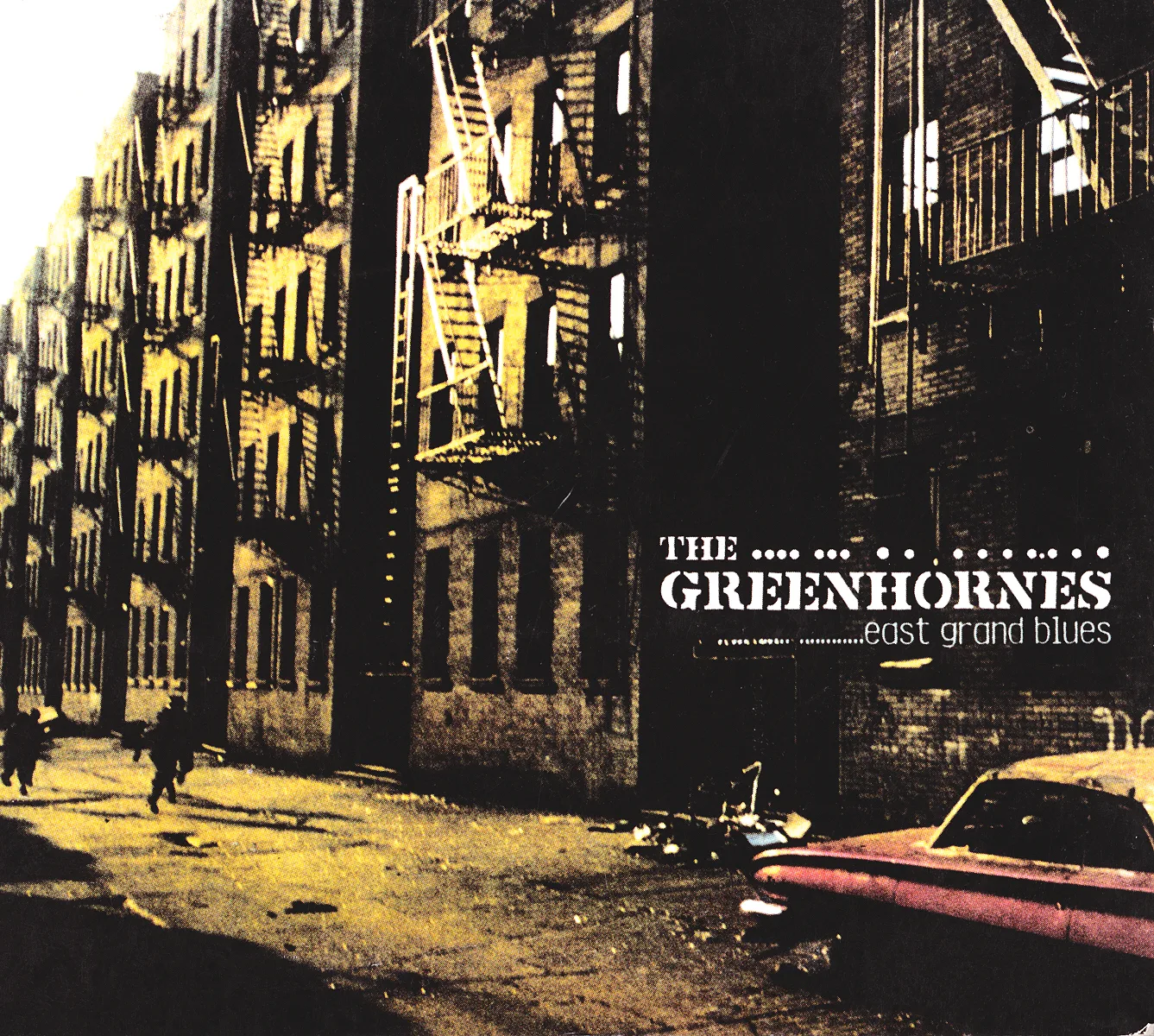 Official album cover art for the release East Grand Blues by The Greenhornes
