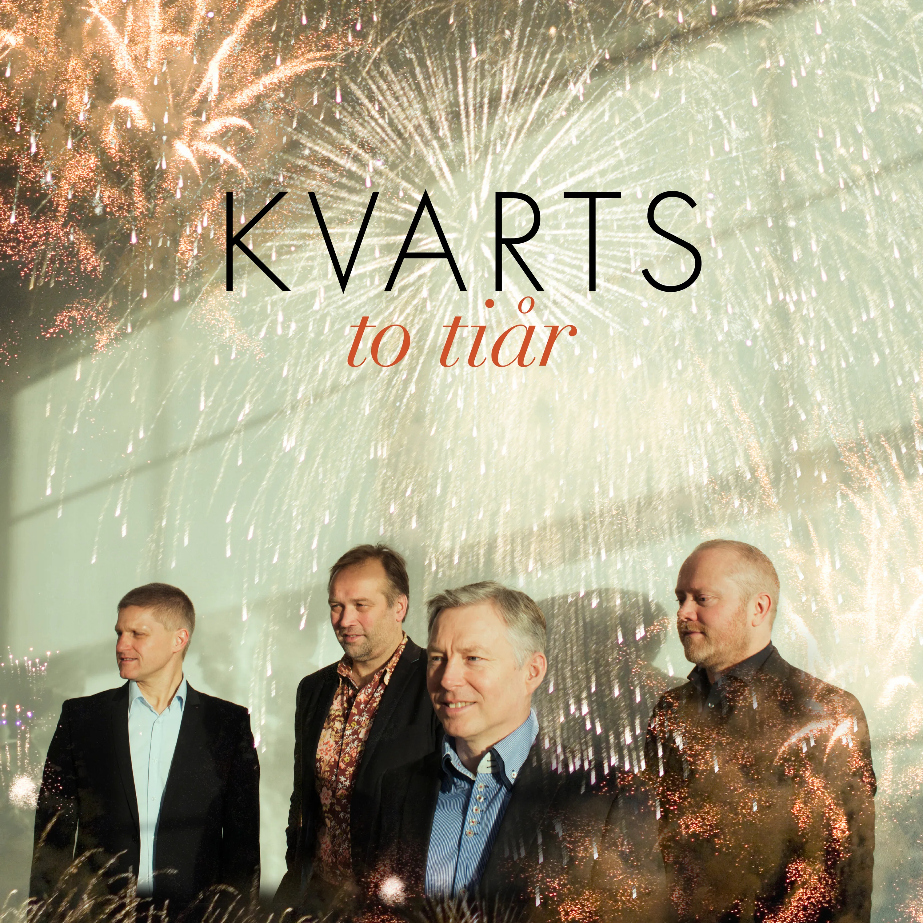 Official album cover art for the release To tiår by Kvarts