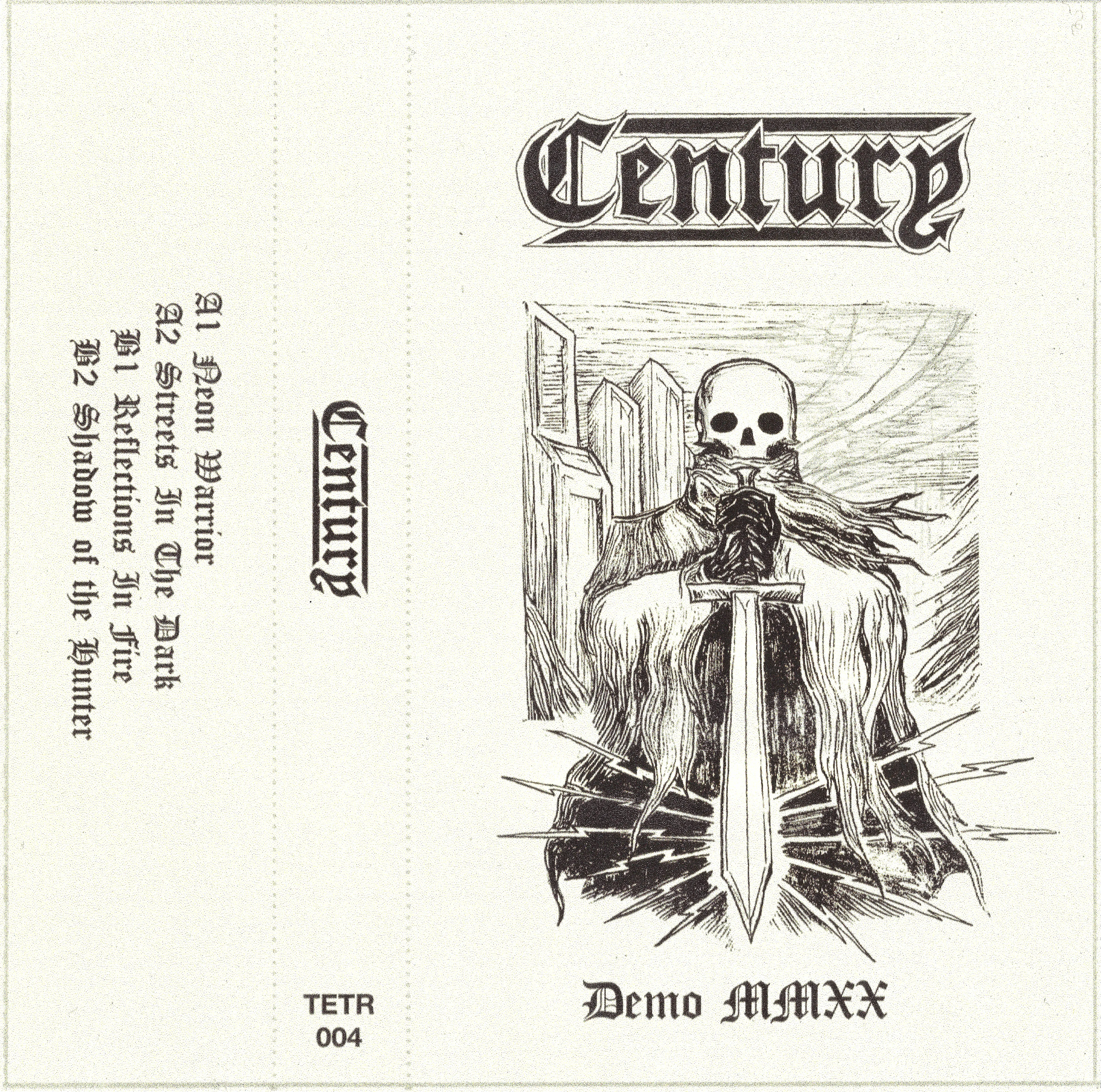 Official album cover art for the release Demo MMXX by Century
