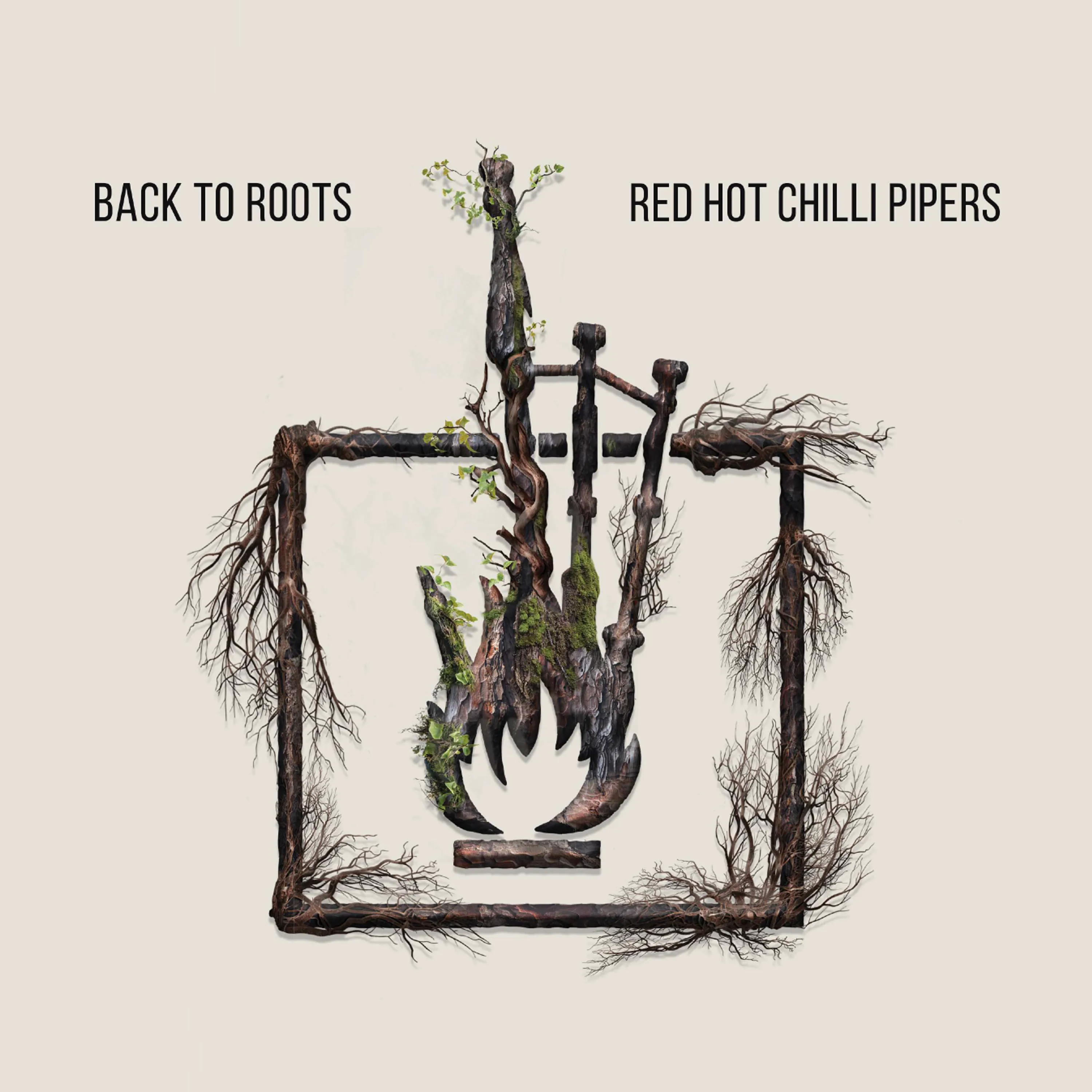 Official album cover art for the release Back to Roots by Red Hot Chilli Pipers
